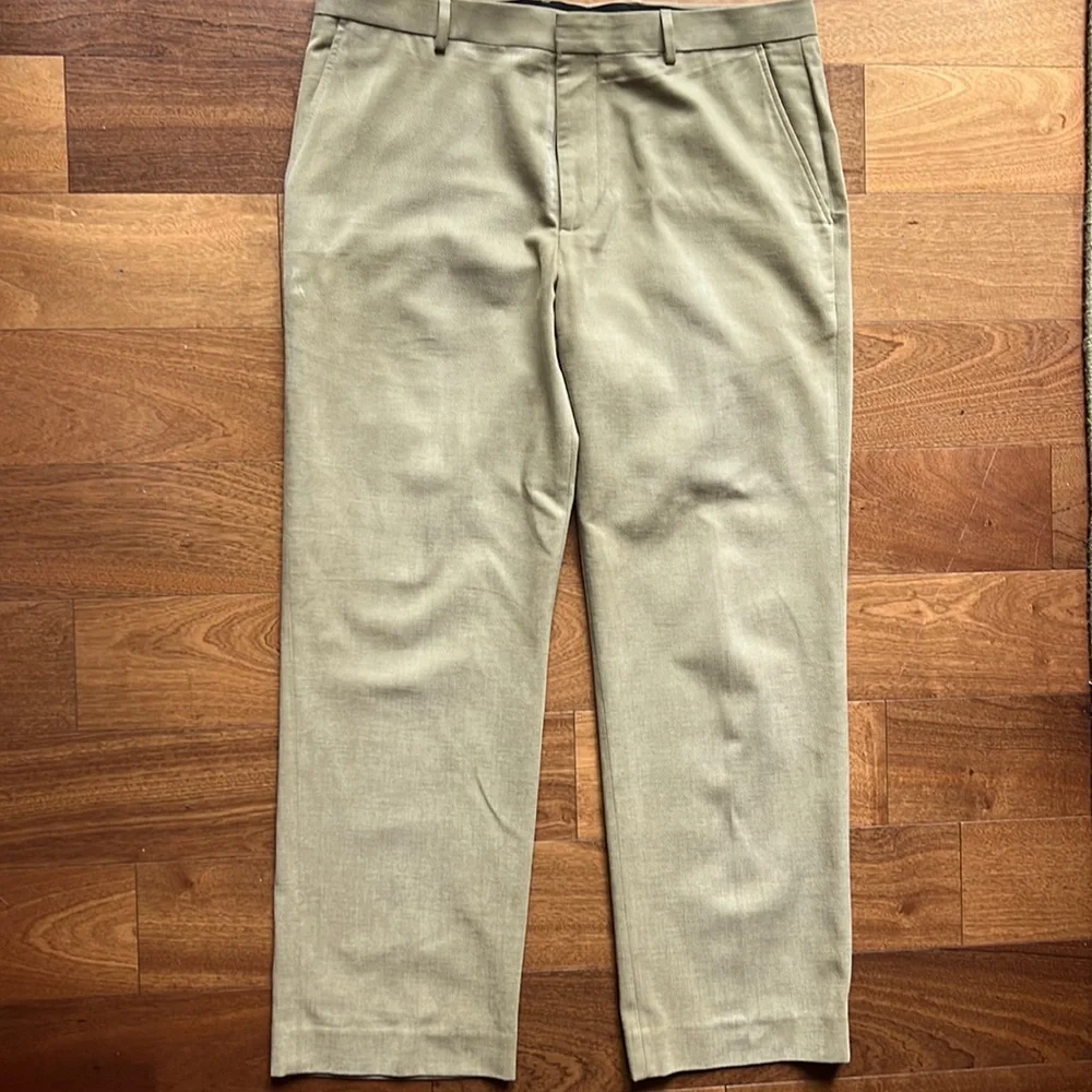 Banana Republic-Cotton Twill Dress Pants